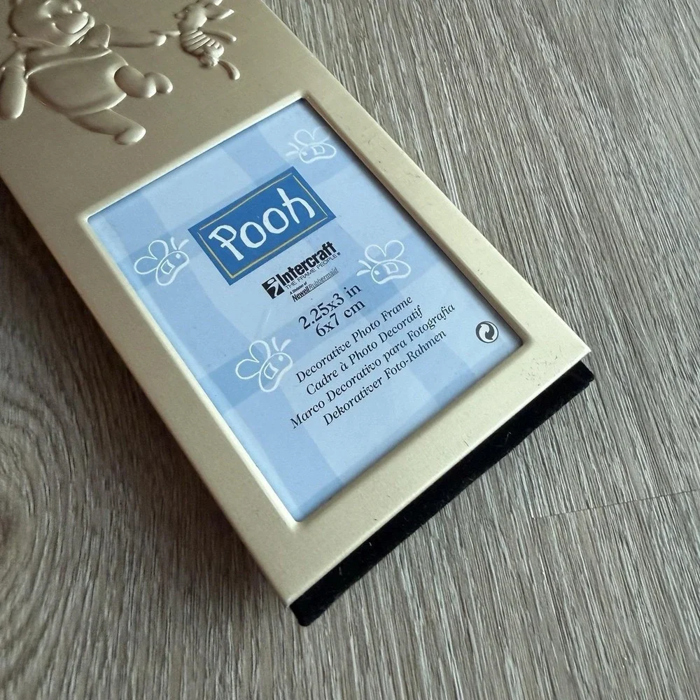 Vintage Disney Winnie‎ the Pooh Intercraft Piglet Picture Photo Frame 2.25x3